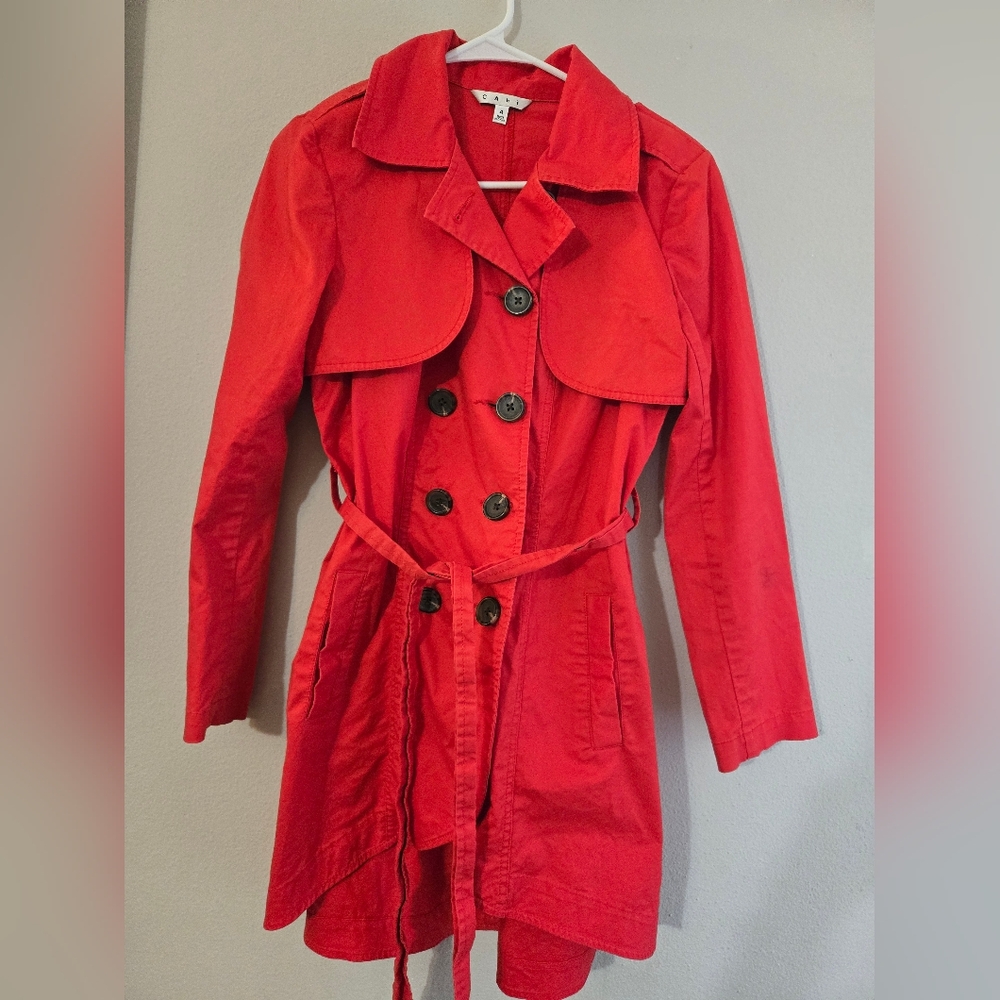 Cabi Double Breasted Trench Coat